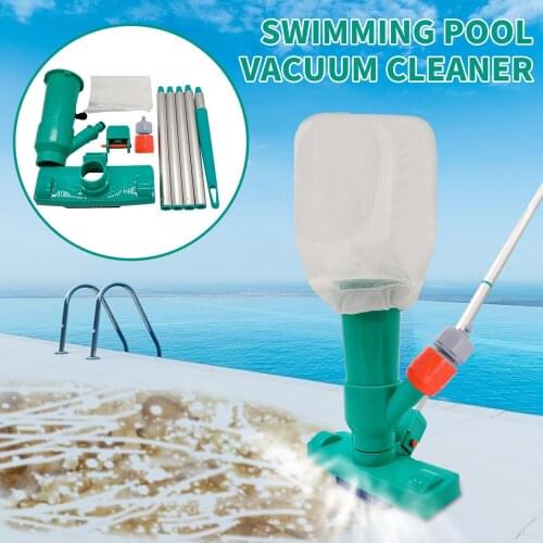 Portable Swimming Pool Vacuum Cleaner Cleaning Disinfect Tool Suction Head Pond Fountain Spa Pool Vacuum Cleaner Brush Eu#g4