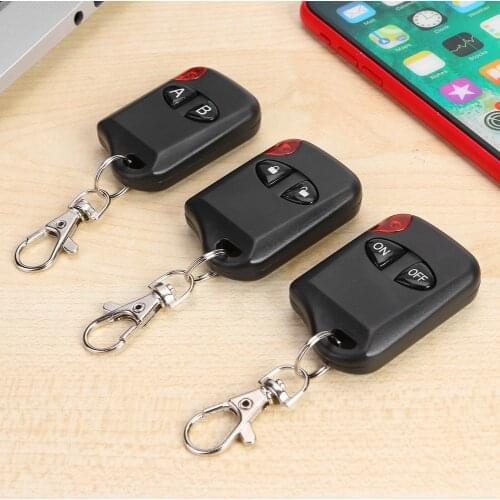 Remote Control AK-KB1810 Copy Universal 433MHZ ABS Recovery 12V 50-100m ASK Electric Controller for Gate Door 50X35X12mm