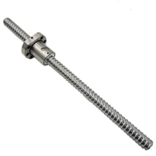 Free shipping SFU2005 L300mm rolled ball screw C7 with 2005 flange single ball nut for CNC parts
