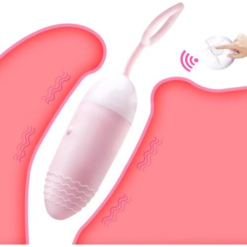 EXVOID Silicone Remote Control Eggs Vibrator Sex Toy for Woman Wireless Clitoris Stimulator Rechargable Vaginal Balls Vibrator
