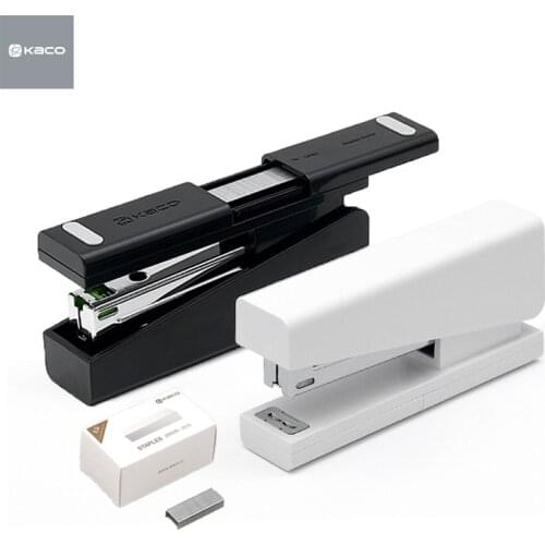 Original Kaco LEMO Stapler with 100 pieces Staples 24/6 26/6 for Stationery Office Accessories School Supplies