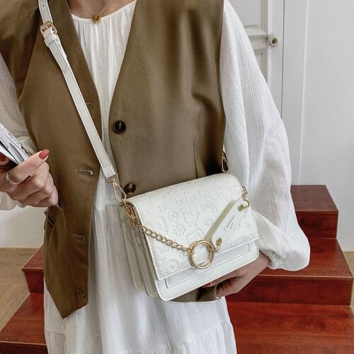 Shoulder Bag Handbag Crossbody Bags for Women Backpack Fashion Designer Women Bag Cute Chain All-match 2021 New Trend PU Leather