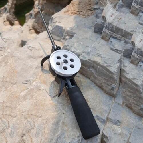 Light Ice Fishing Rod with Reel, Outdoor Fishing Accessories, 14 Inch Length