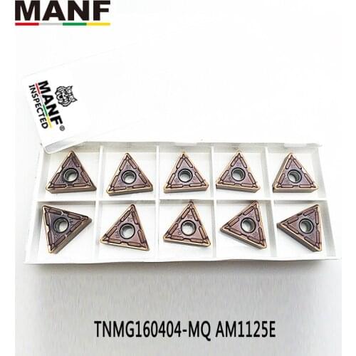 MANF TNMG160404 TNMG160408 In Turning Tool Lathe Insert Carbide CNC Blade Stainless Steel For MTJNR1616 MTXN MTFNR MTEEN Holder