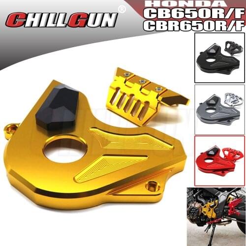 Motorcycle Front Sprocket Chain Guard Cover Gear Protection Cover For HONDA CBR650F CB650F 2014-2020 CB650R 2019-2021 CB650 R