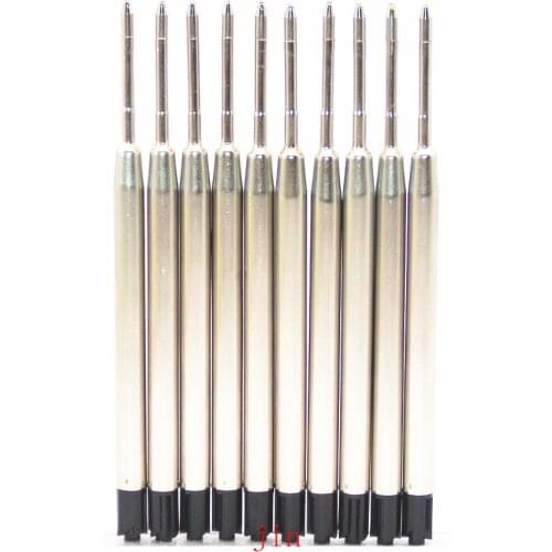Factory outlets high quality 10pcs Black Refill ink Medium Nib Ballpoint Pen New