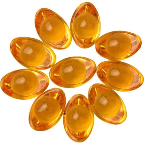 1pcs 40mm Yellow Crystal Shoe-shaped Gold Ingot Paperweight Glass Crafts Home Decoration Quartz Ornaments Fengshui Figurines