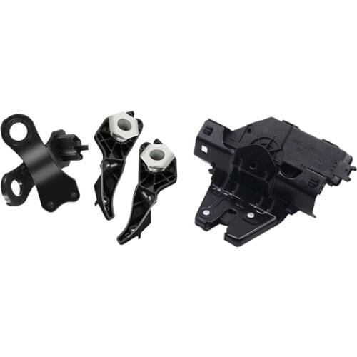 2 Pair Halogen Headlight Repair Brackets Clip for BMW E60 E61 Car with Trunk Lid Latch Rear Trunk Lock Actuator