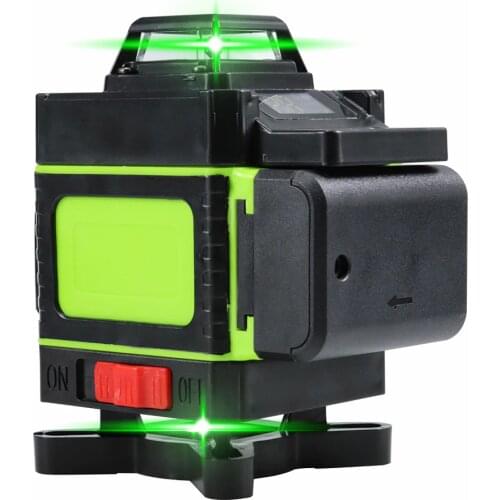 3d 4d green laser level 360 rotary Higher Visibility laser level 16 lines self leveling laser level 12 lines Indoors Outdoors