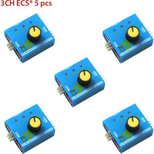 5pcs/10pcs lots Multi Servo Tester 3CH ECS Consistency Speed Controler Power Channels CCPM Meter