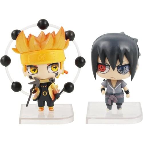 7.5-8.5cm 2pcs/set Anime PVC Action Figure Collection Model Toys Doll Gifts