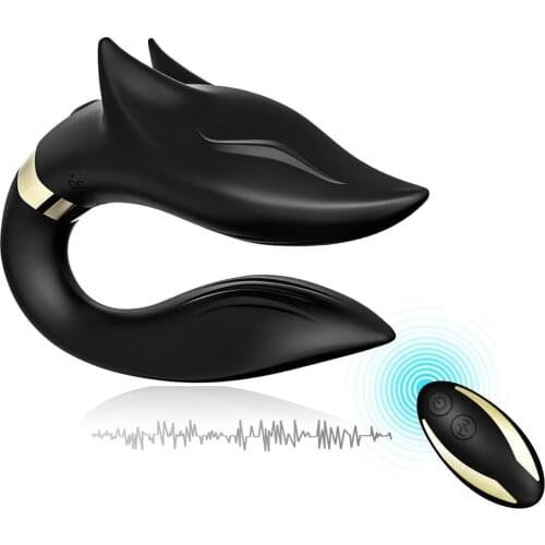 9 Modes Wireless wireless Remote Double Vibration U Shape Dildo G Spot Wearable Vibrators Clitoral Stimulator Sex Toys for Woman