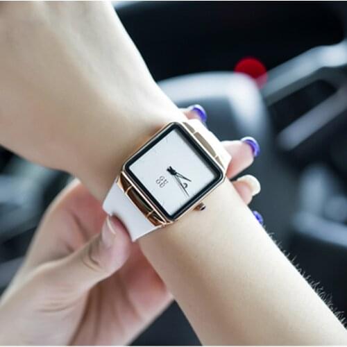 GUOU Minimalism Fashion Wrist Watch Women Watches Square Womens Watches Luxury Ladies Watch Clock reloj mujer relogio feminino