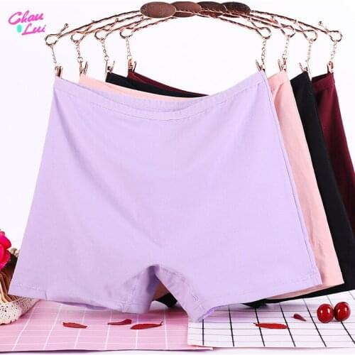 Chau Lui Women Safety Shorts Pants Seamless Elastic Breathable Panties Boyshorts Pants Girls P74
