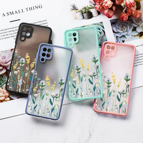 Clear Aesthetics Case For Samsung A32 Funda Samsung A51 A52 A72 A71 A11 A12 A21S A31 A42 A50 A70 A01 Core TPU Matte Hard Cover