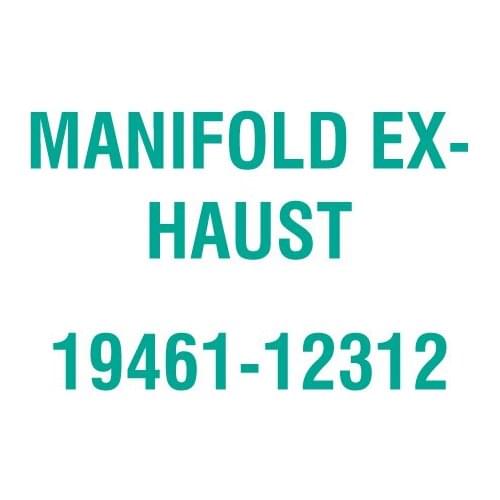 For Kubota 19461-12312 MANIFOLD EXHAUST