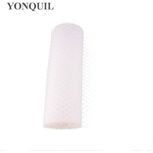White Or 26 Colors Avaliable 10"(25CM) Russian Veils Millinery Hat Veil Fascinators DIY Hair Accessories 10Yard/Lot