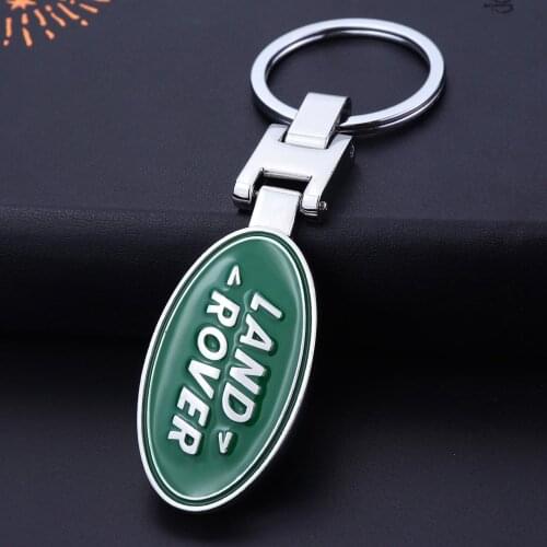 H buckle styling metal car keychain for Land Rover logo pendant keyring girlfriend Creativity gift key chain 4S auto Accessories