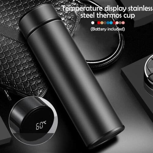 Intelligent Stainless Steel Thermos Temperature Display Smart Water Bottle Vacuum Flasks Thermoses Coffee Cups Christmas Gifts