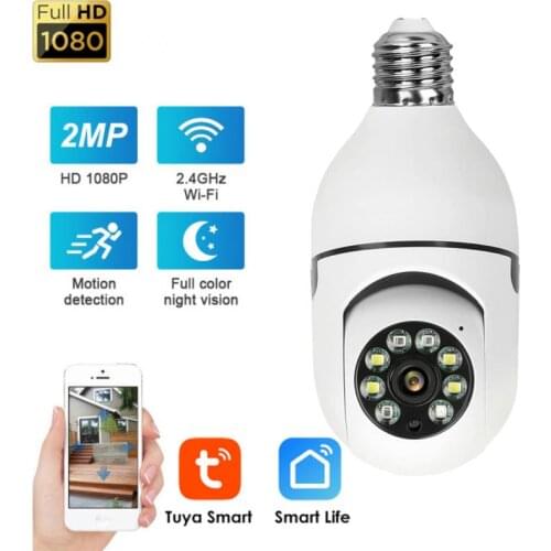 2MP HD PTZ Wifi Camera IP Outdoor Ai Human Detect Audio 1080P IP Camera Color Night Vision 2MP Wifi Security CCTV IP Camera Tuya
