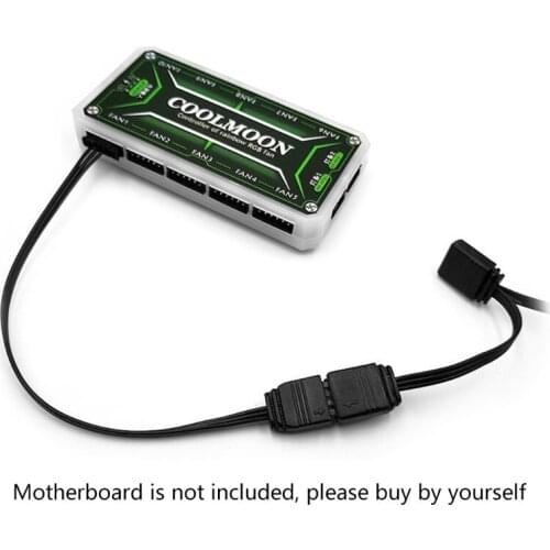 Adapter Cable 5V 3Pin To 6Pin Adapter Cable for COOLMOON Brand Controllers