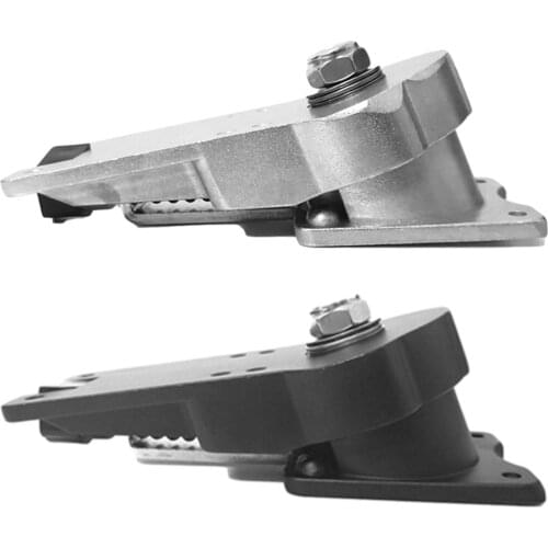 Land Surfboard Skate Trucks Magnesium Alloy 7-inch Land Surfboard Skateboard Bracket Base Black C7 Bridge Spring Bracket