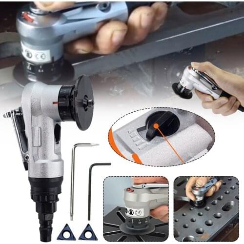 1/4" Mini Pneumatic Chamfering Machine 45 Degree Arc Hand-Held Beveling Trimming Machine For Metal Trimming And Deburring Tools