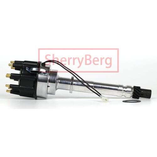 SherryBerg new complete ignition distributor for Small & Big Block Chevy V8 Pro Billet Distributor SBC BBC 350 454 top quality
