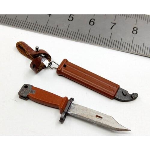 In Stock 1/6th UD9004 Russia Special Soldier Combat War Dagger Sword Holster Model For Usual 12 inch Doll Action Figure