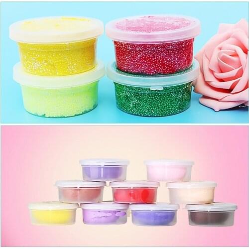 20 Pc Slime Storage Containers Foam Ball Storage Cups Containers With Lids Small Property Package Organizers Home Supplies