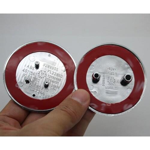 30pcs King of the Road Truck Bonnet white Gold Blue with Pins Car Emblem Badges 80mm 50mm 68mm Shipping Free