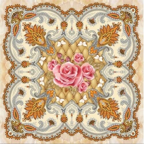 Beibehang Custom murals wallpaper for walls 3 D Rose butterfly soft package marble relief 3D self-adhesive floor tile painting