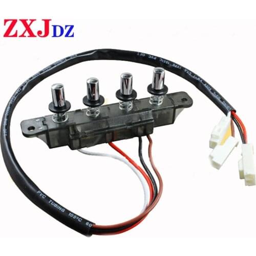 4-button range hood switch button universal accessories five-button switch control panel panel controller
