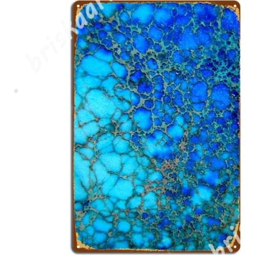 Turquoise Stone Metal Signs Wall Decor pub Cinema Vintage Tin sign Posters