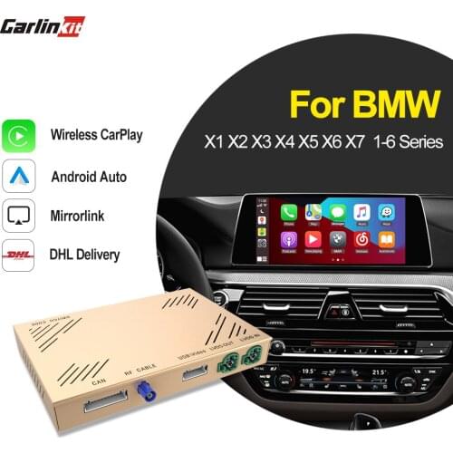 Carlinkit 2.0 For Apple CarPlay Wireless Android Auto Decoder For BMW System 2010-2019 Mrrorlink IOS 14 Car Multimedia Payer