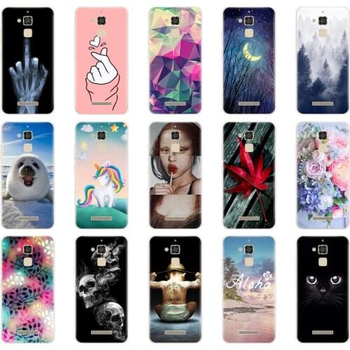 For ASUS Zenfone 3 MAX ZC520TL Case Cover 5.2" Back FOR Zenfone 3 MAX ZC520TL Soft TPU Silicone Case Phone Fundas Coque bumper