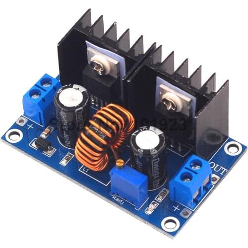 DC 4-38V to 1.24-36V 8A Voltage Regulator Module Digital PWM Adjustable DC-DC Step Down Voltage Regulator DC XL4016E1