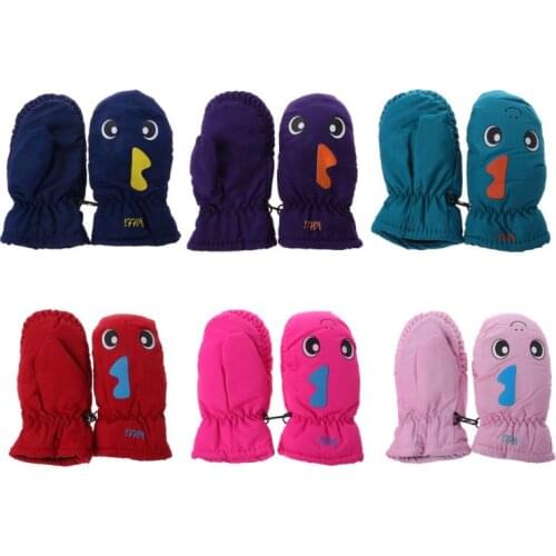 2-5years Good Quality Baby Mitten For Winter Kids Boys Girls Outdoor Warm Gloves Waterproof Windproof Buggy Cart Muff Glove