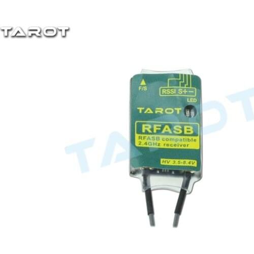 F18658 Tarot FASST Mode Receiver TL150F2 Compatible For 2.4GHz FUTABA FASST Air System SBUS RX DIY RC FPV Racing Drone
