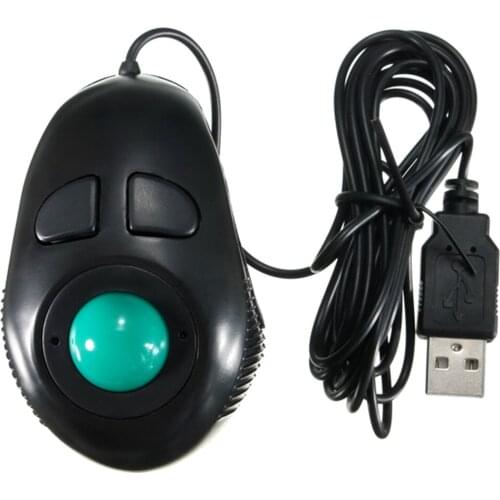 Gamepad Design New Finger Handhold 4DB Mini Trackball Game Mouse Mice Thumb Control For Win7,Win8 ME/ XP/ NT PC Computer