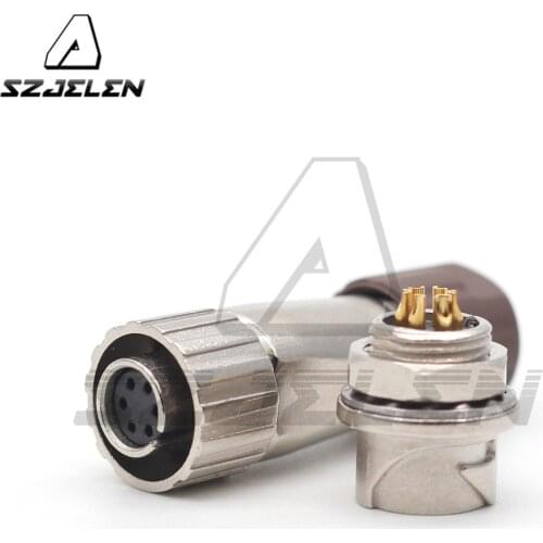 Hirose 6pin male and female connector LF07WBP-6S / LF07WBR-6P，topcon ES power plug socket