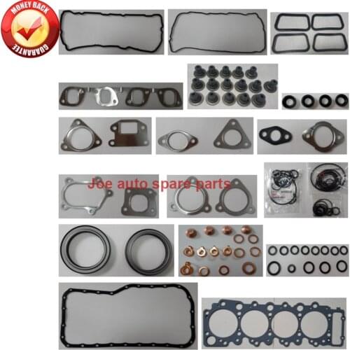4HL1 4HL1-N 4HL1-TC 4HL1-TCS Engine Full gasket set kit for ISUZU NPR NKR ELF 4.8L 4.777 cc 16v
