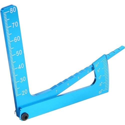 3 in 1 Camber Gauge Height Wheel Diameter Measure Tools RC Part for 1/10 1/8 Scale RC Truck Crawler Car