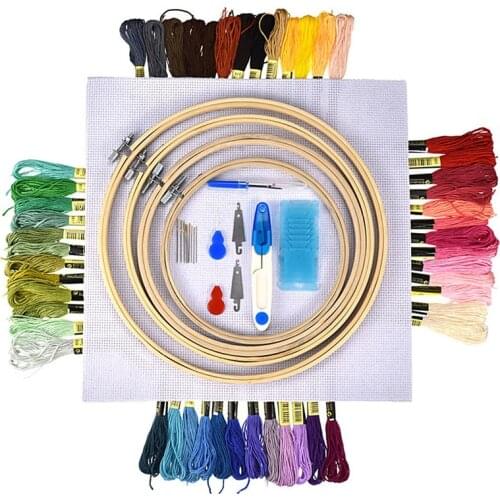 Handcraft Cross Stitch Tool Kit Starter Kit Embroidery Tools Embroidery Needle Kit Needle Arts Craft Sewing DIY Handwork