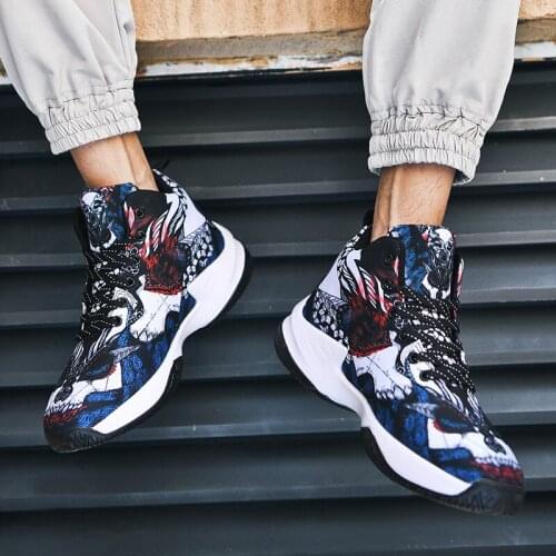 New Hot Superstar Fashion Rainbow Basketball Shoes Men Breathable High top Basketball Shoes Outdoor Street Sneakers Unisex Shoes