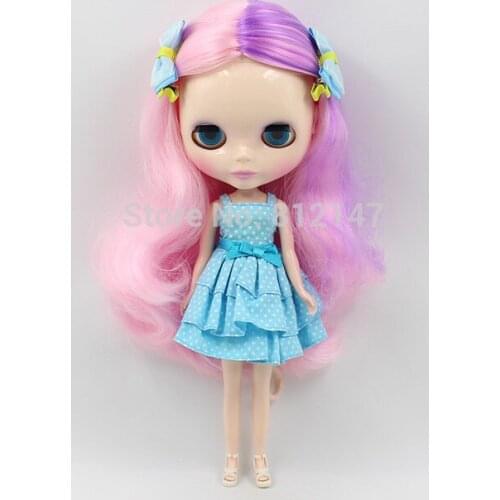 Nude blyth dolls Mixed hair factory doll ksm 062