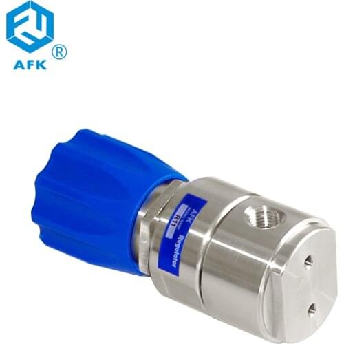 25Mpa 1.6Mpa 1/4NPT F In OUt Stainless Steel oxygen regulator with two gauges