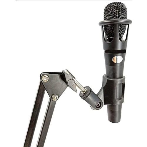 Professional Cantilever Design Universal 360° Mic Stand with Mic Clip NB-37