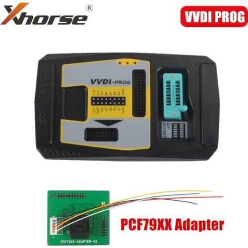 Xhorse VVDI PROG Programmer V4.9.4 VVDI PROG with PCF79XX Adapter High-speed USB Communication Interface Smart Operation Mode