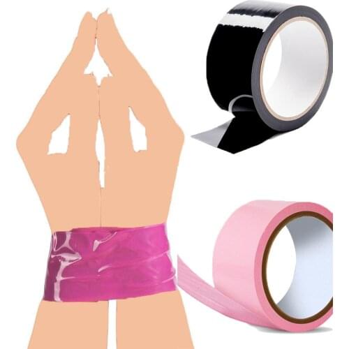Static Bondage Tape Anti-stick hair Restraints Sex Flirting Toys For Couples Role Play Adult Fun Games Erotic Toy Bdsm Bondage